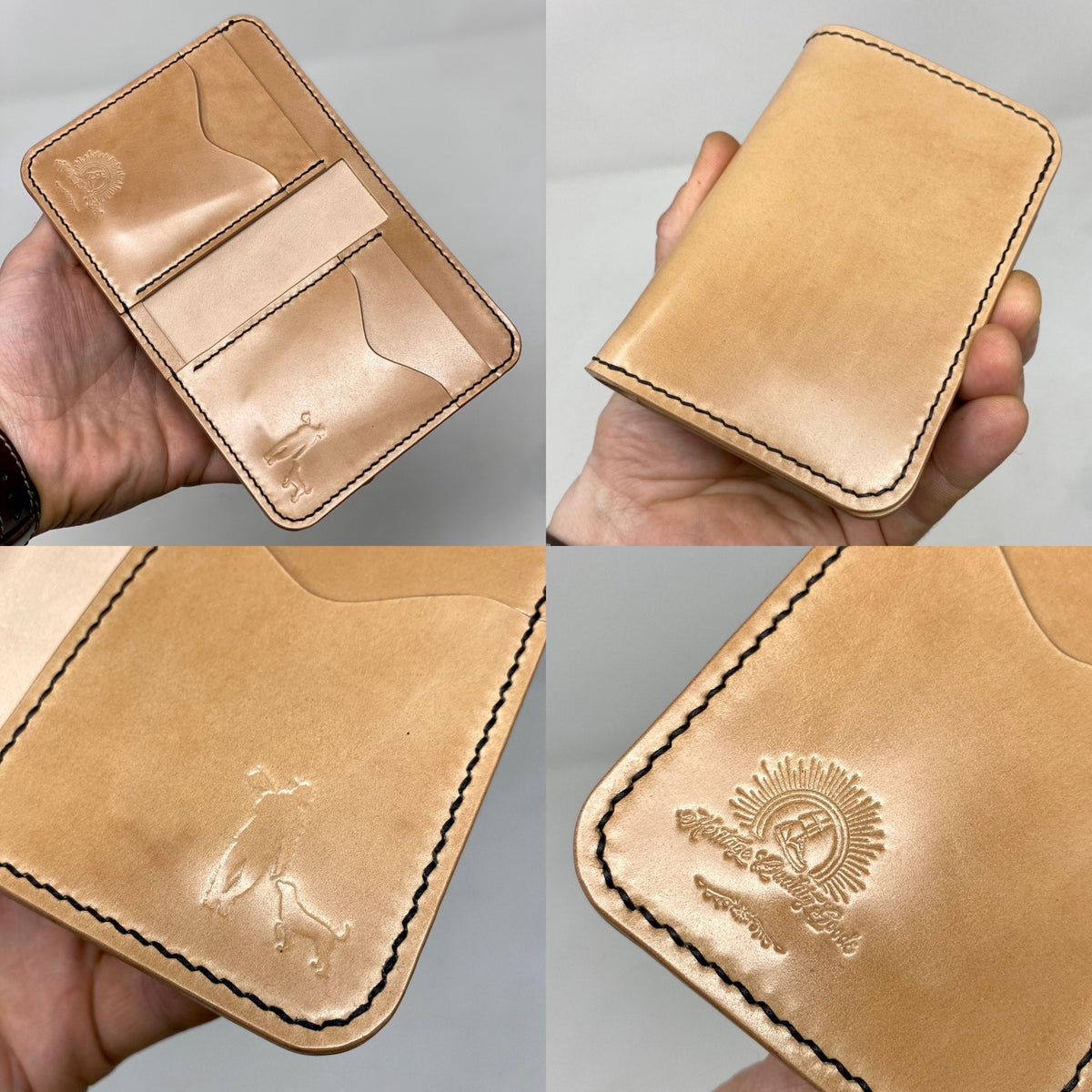 Custom Handmade Shell Cordovan Long Wallet, Shinki Hikaku